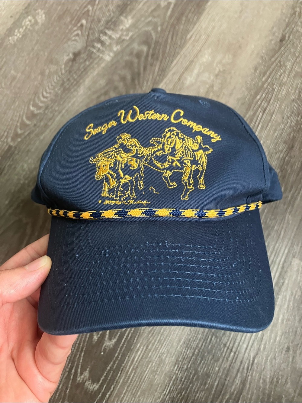 Seager Co. Los Rios canvas snapback cap